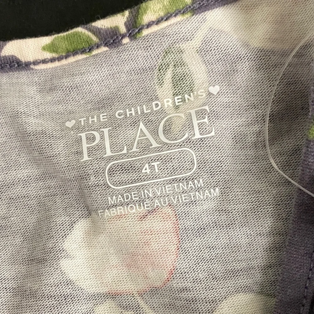 The Children's Place Floral Long Sleeve Tee Girl’s Toddler Knit T-Shirt